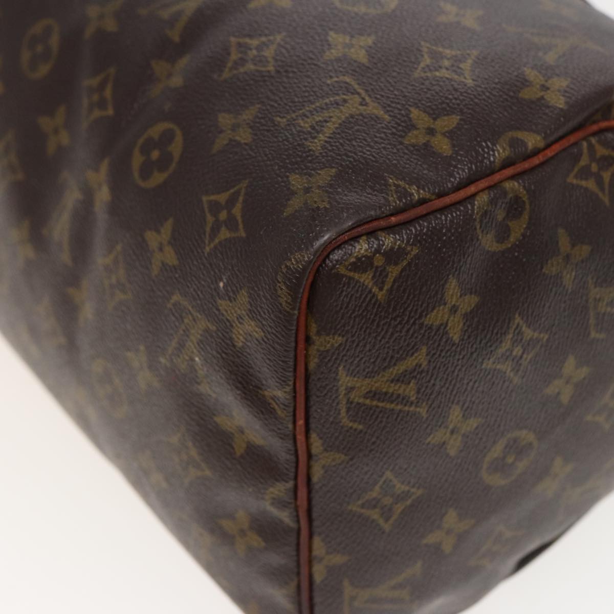 LOUIS VUITTON Monogram Speedy 30 Hand Bag M41526 LV Auth 80453