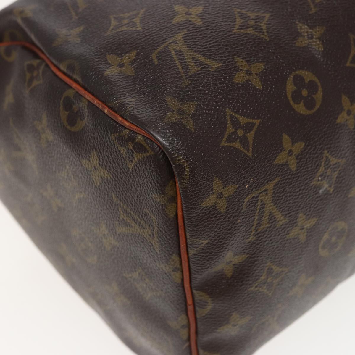 LOUIS VUITTON Monogram Speedy 30 Hand Bag M41526 LV Auth 80453