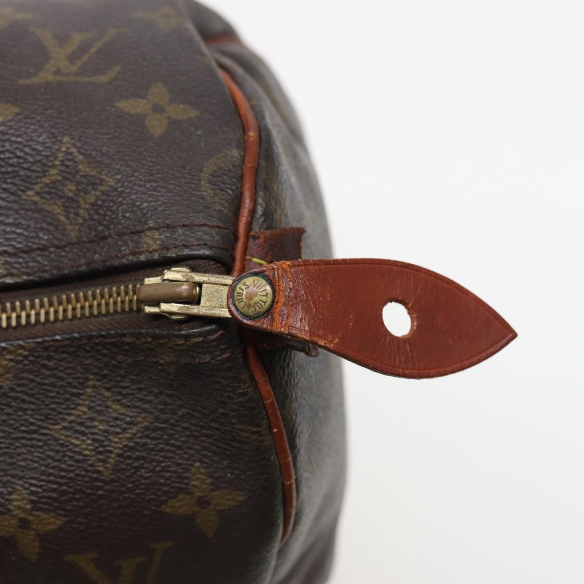 LOUIS VUITTON Monogram Speedy 30 Hand Bag M41526 LV Auth 80453