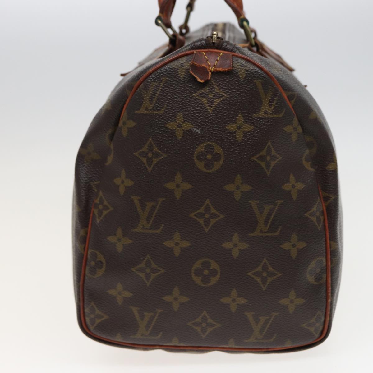 LOUIS VUITTON Monogram Speedy 30 Hand Bag M41526 LV Auth 80453