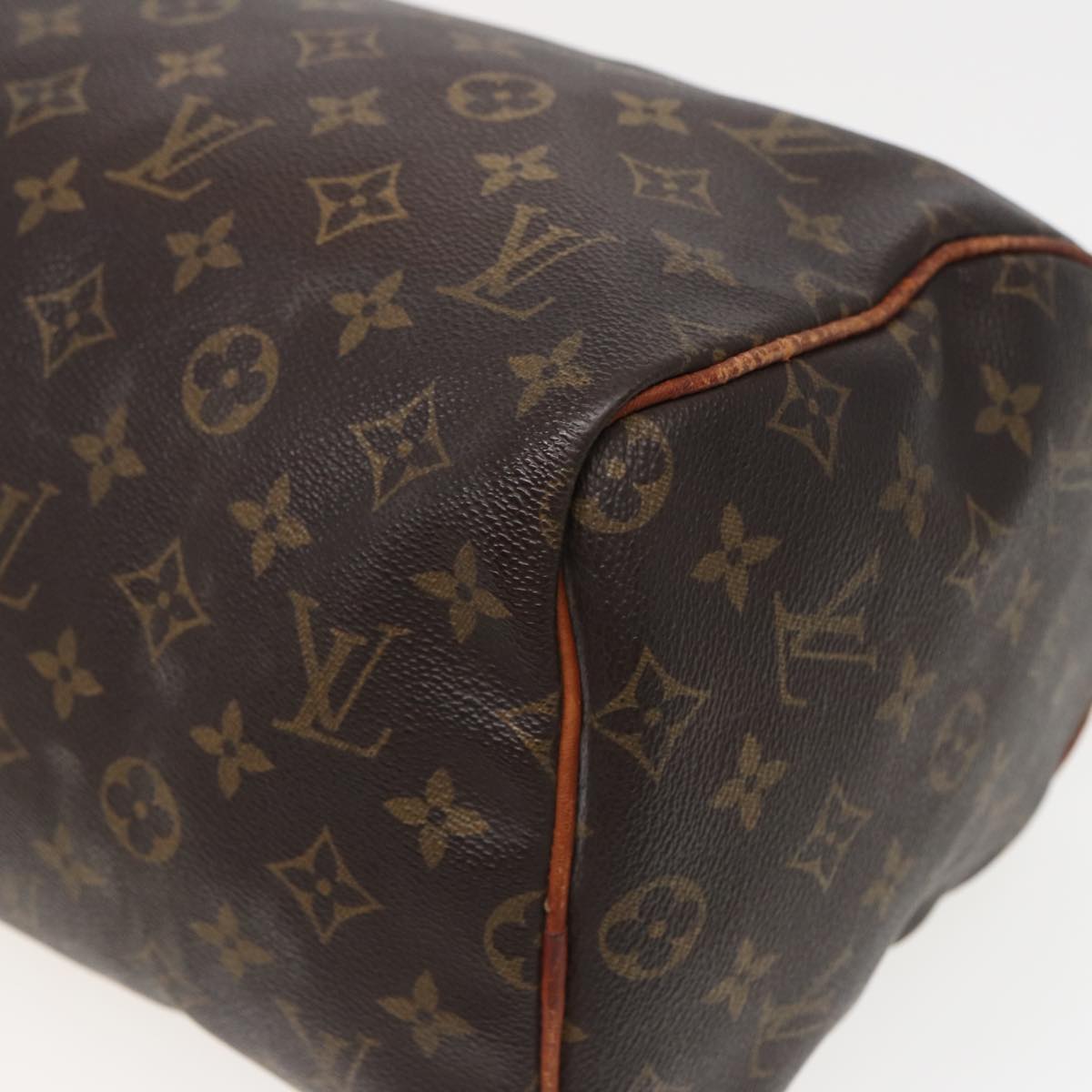 LOUIS VUITTON Monogram Speedy 30 Hand Bag M41526 LV Auth 80457