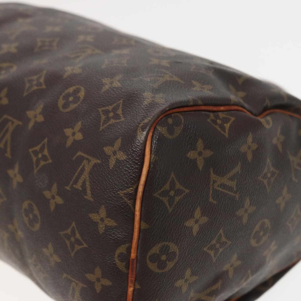 LOUIS VUITTON Monogram Speedy 30 Hand Bag M41526 LV Auth 80457