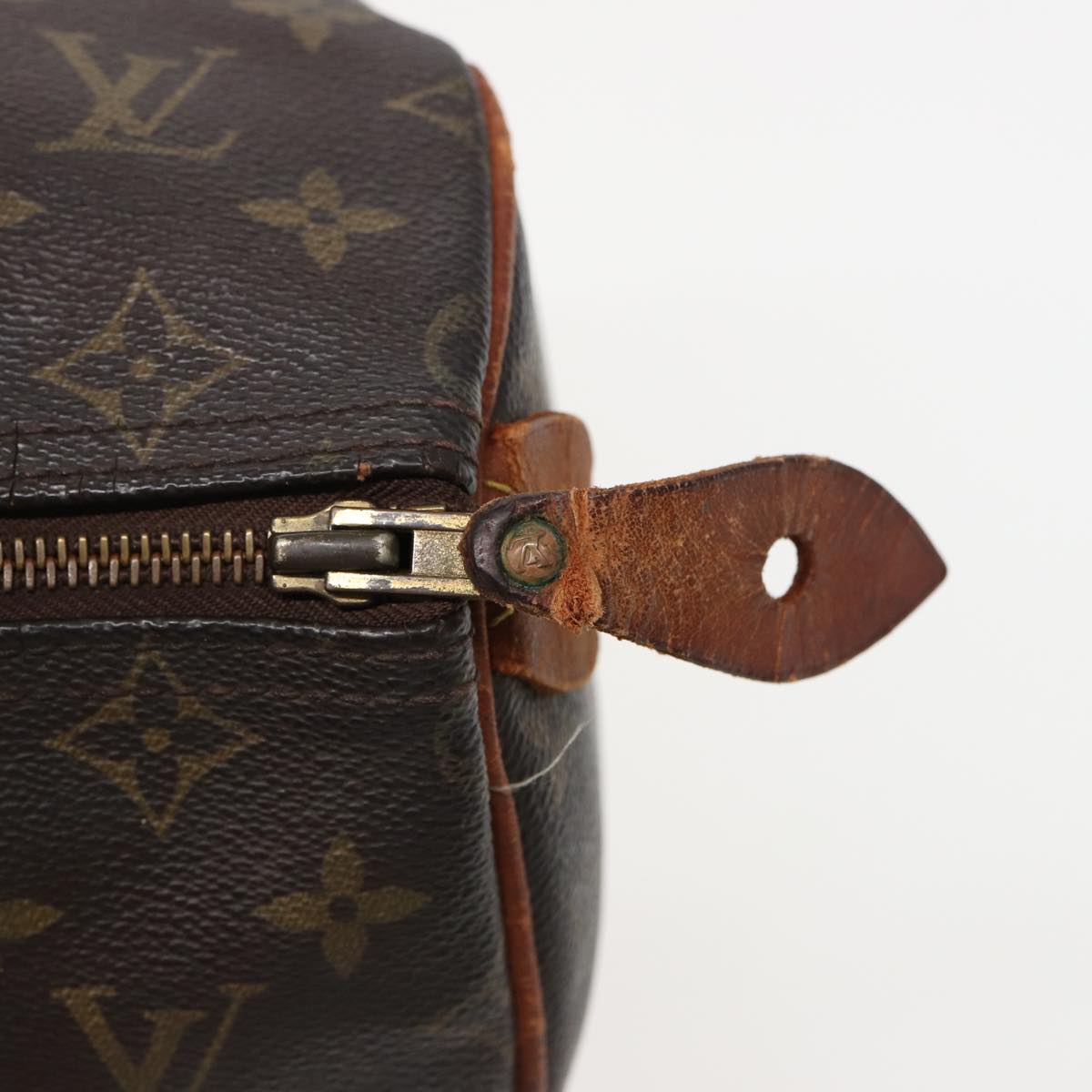 LOUIS VUITTON Monogram Speedy 30 Hand Bag M41526 LV Auth 80457