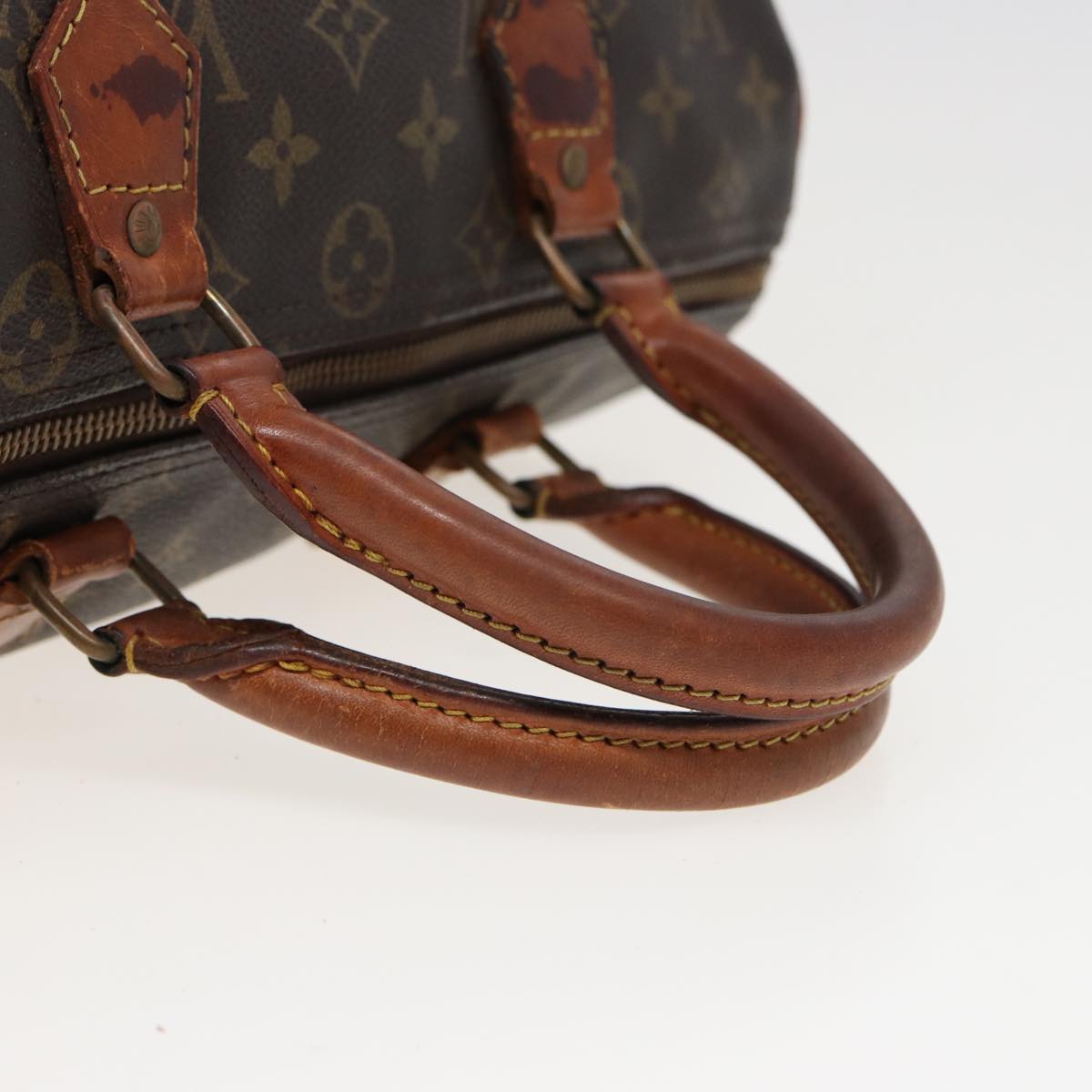 LOUIS VUITTON Monogram Speedy 30 Hand Bag M41526 LV Auth 80457