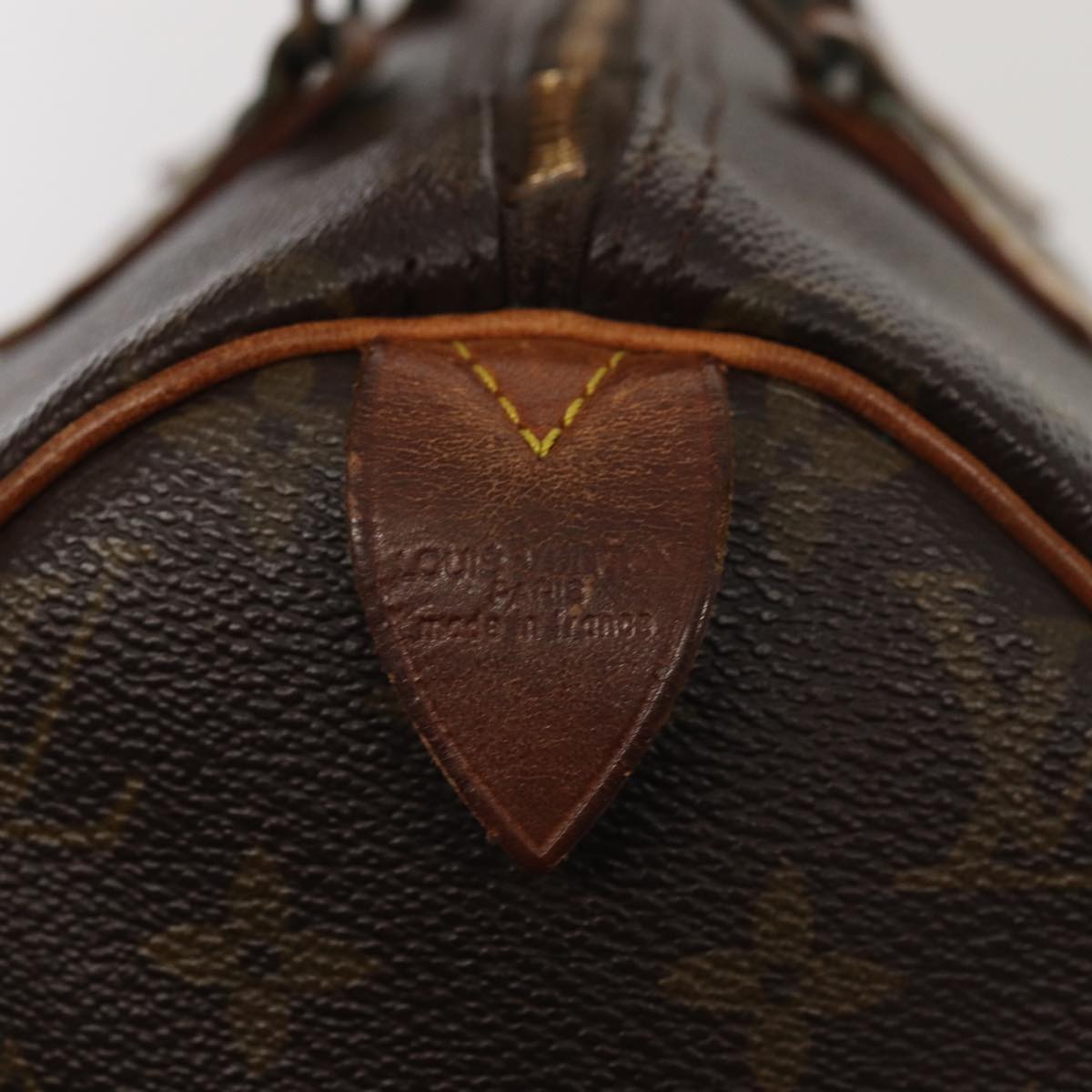 LOUIS VUITTON Monogram Speedy 30 Hand Bag M41526 LV Auth 80463