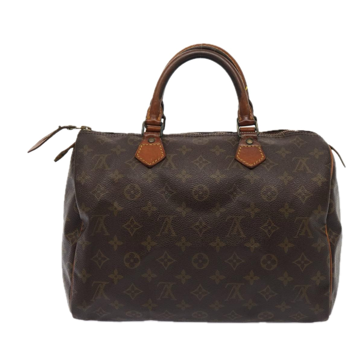 LOUIS VUITTON Monogram Speedy 30 Hand Bag M41526 LV Auth 80463