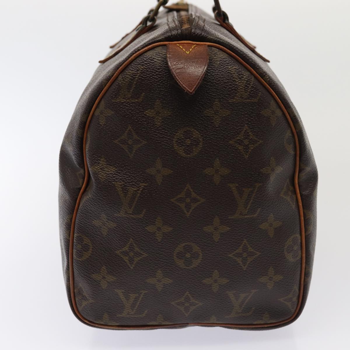 LOUIS VUITTON Monogram Speedy 30 Hand Bag M41526 LV Auth 80463