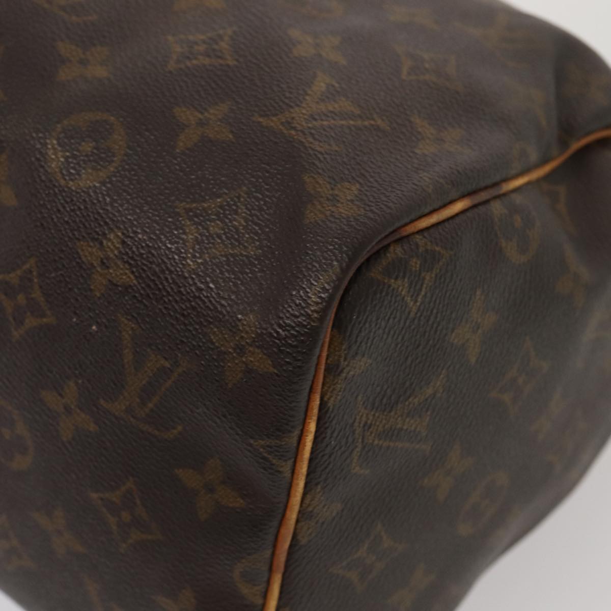 LOUIS VUITTON Monogram Speedy 30 Hand Bag M41526 LV Auth 80464