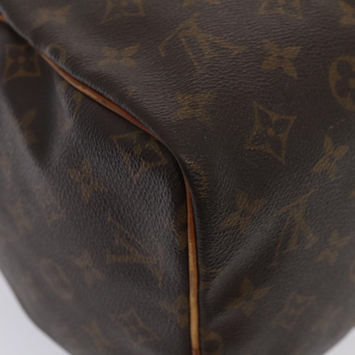 LOUIS VUITTON Monogram Speedy 30 Hand Bag M41526 LV Auth 80464