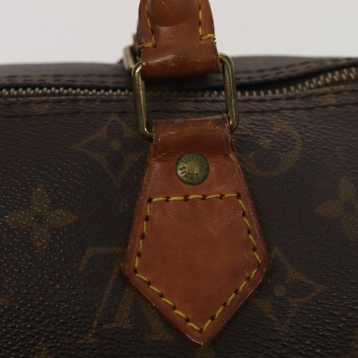 LOUIS VUITTON Monogram Speedy 30 Hand Bag M41526 LV Auth 80464