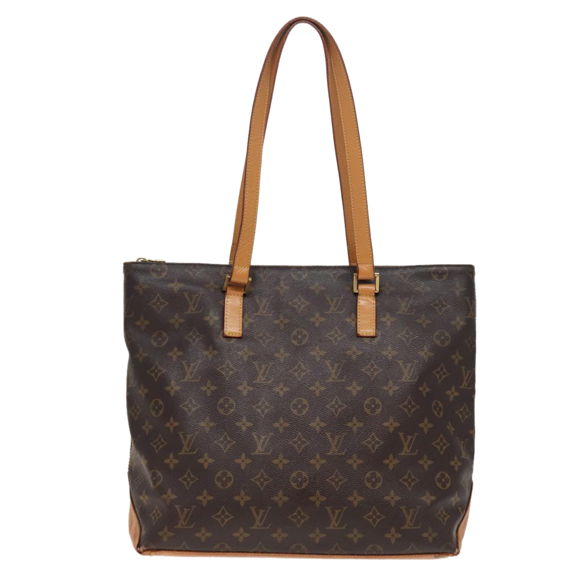 LOUIS VUITTON Monogram Cabas Mezzo Tote Bag M51151 LV Auth 80484