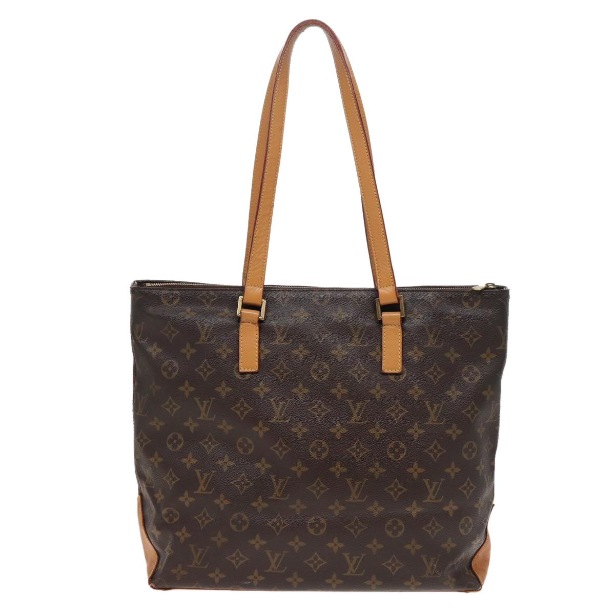 LOUIS VUITTON Monogram Cabas Mezzo Tote Bag M51151 LV Auth 80484 - 0