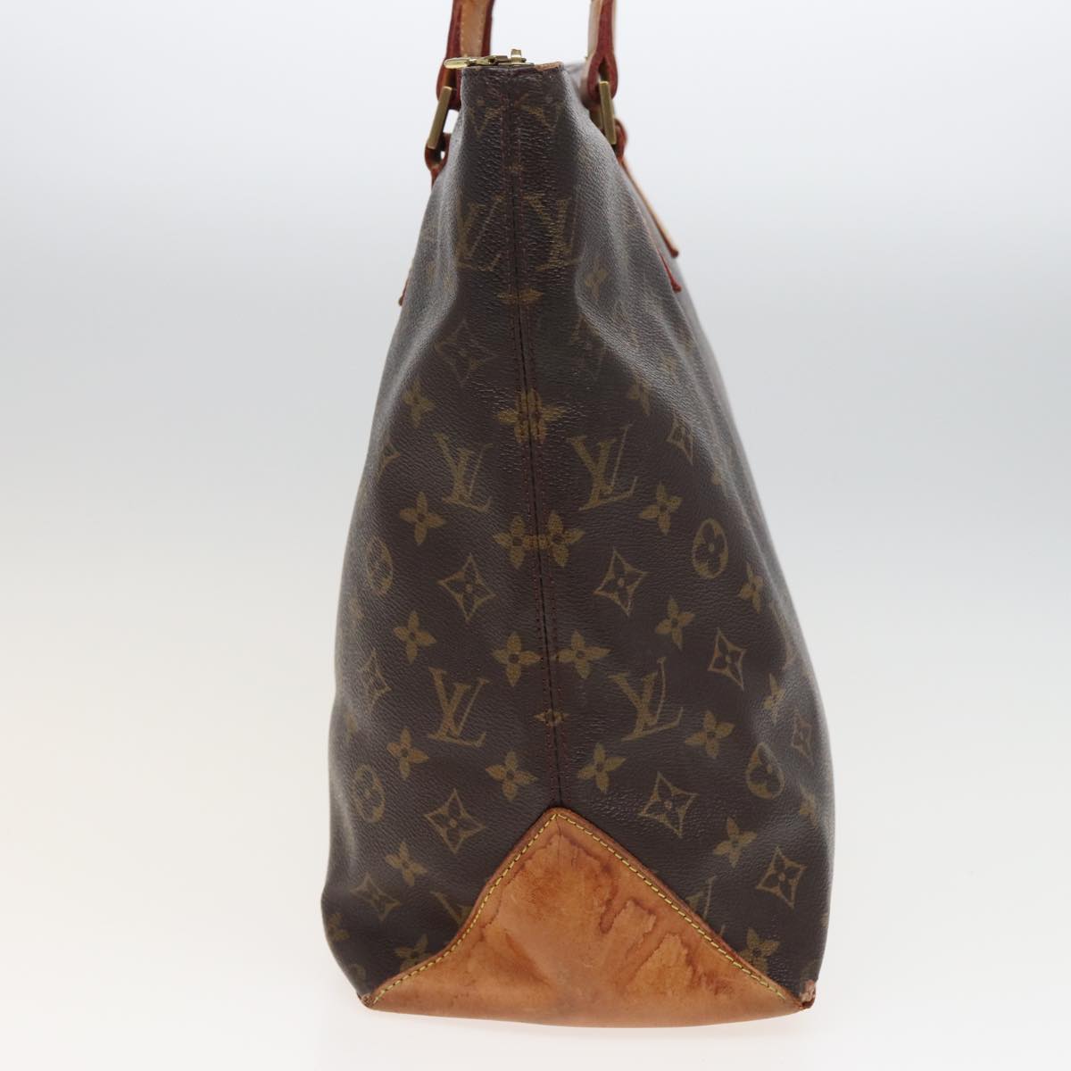 LOUIS VUITTON Monogram Cabas Mezzo Tote Bag M51151 LV Auth 80484