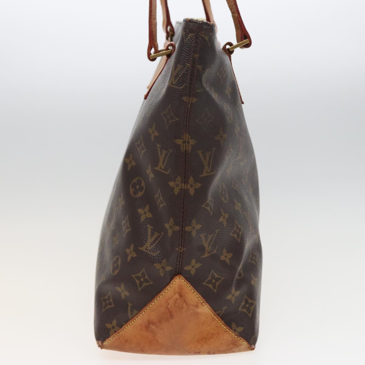 LOUIS VUITTON Monogram Cabas Mezzo Tote Bag M51151 LV Auth 80484