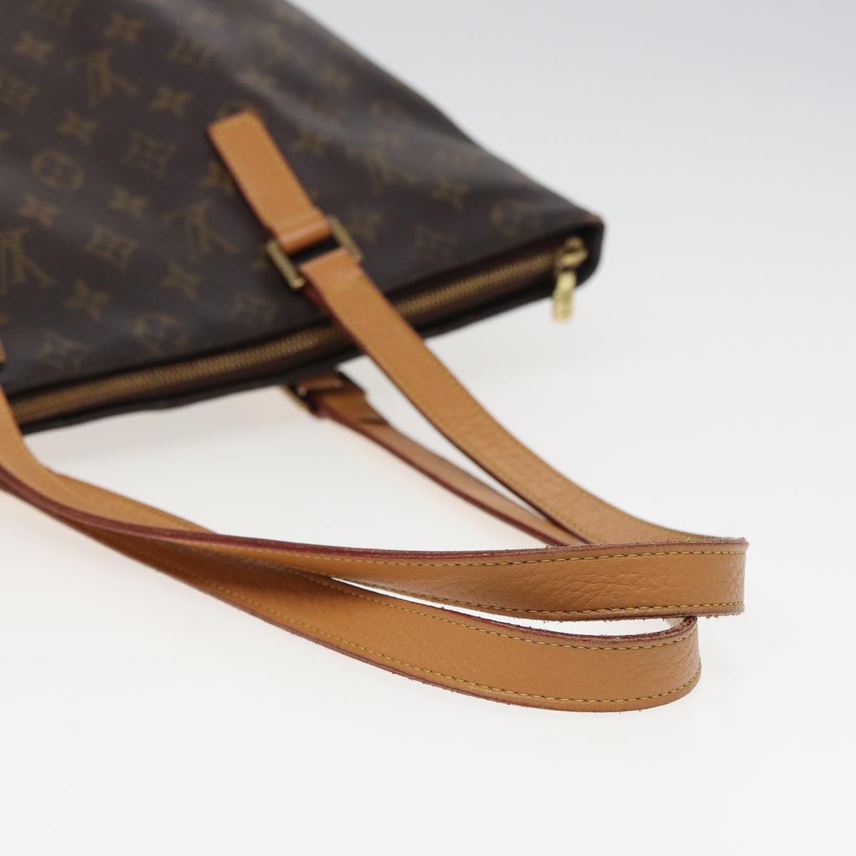 LOUIS VUITTON Monogram Cabas Mezzo Tote Bag M51151 LV Auth 80484