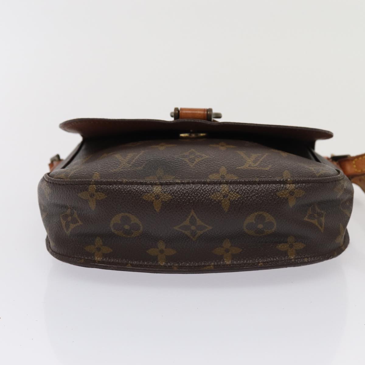 LOUIS VUITTON Monogram Saint Cloud MM Shoulder Bag M51243 LV Auth 80489