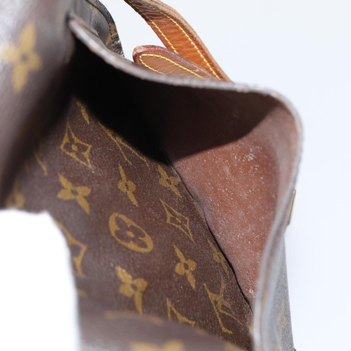 LOUIS VUITTON Monogram Saint Cloud MM Shoulder Bag M51243 LV Auth 80489