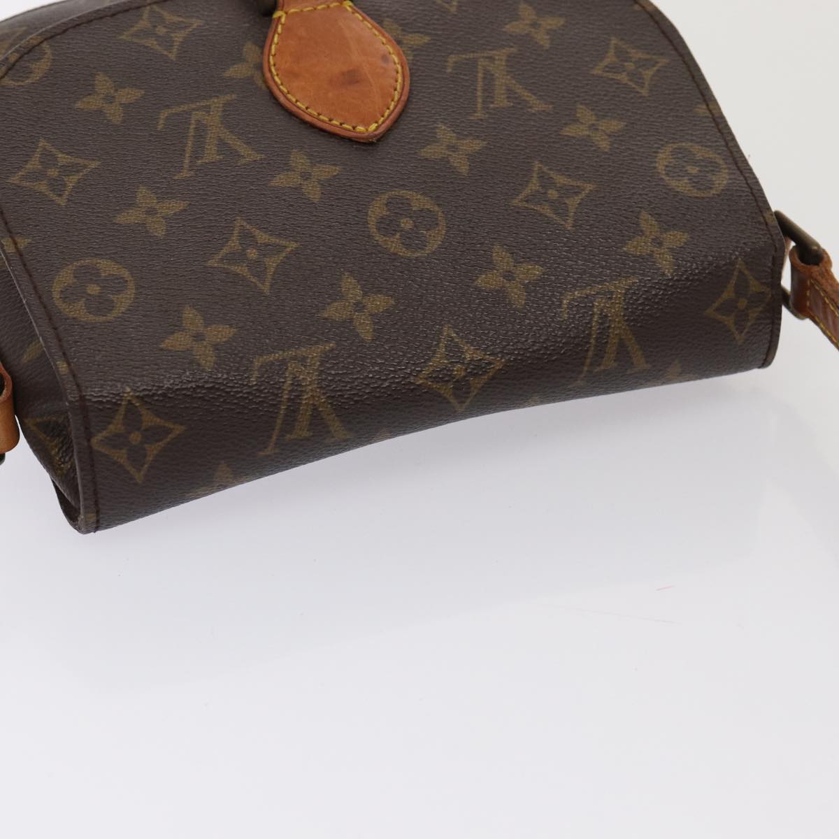 LOUIS VUITTON Monogram Saint Cloud MM Shoulder Bag M51243 LV Auth 80489