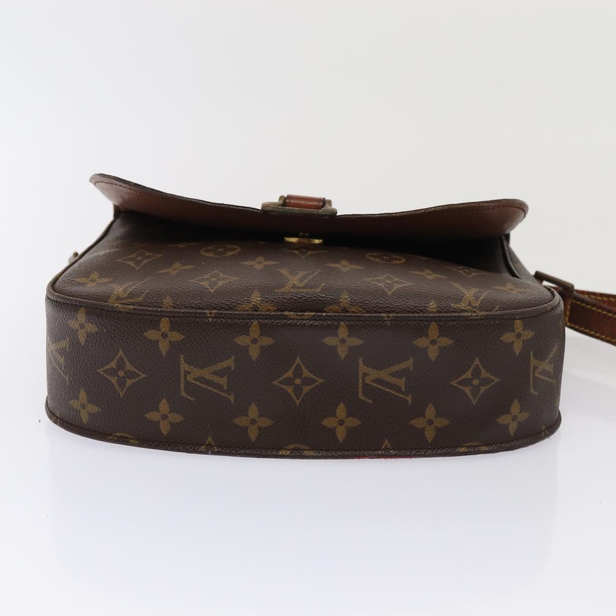 LOUIS VUITTON Monogram Saint Cloud GM Shoulder Bag M51242 LV Auth 80490