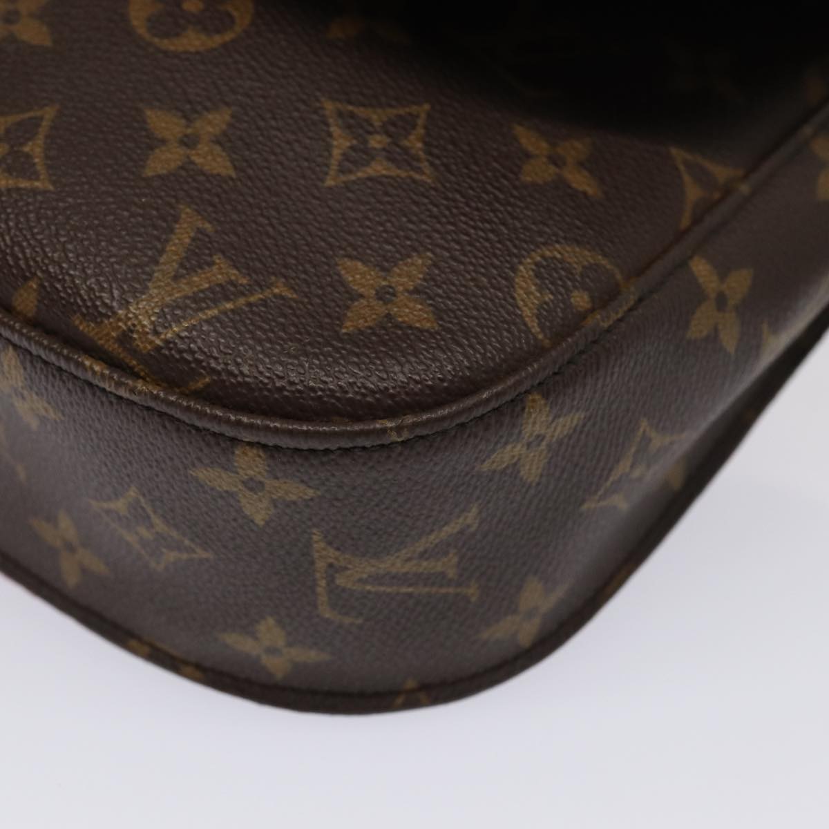 LOUIS VUITTON Monogram Saint Cloud GM Shoulder Bag M51242 LV Auth 80490