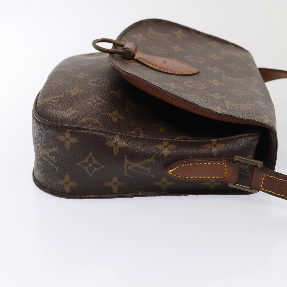 LOUIS VUITTON Monogram Saint Cloud GM Shoulder Bag M51242 LV Auth 80490