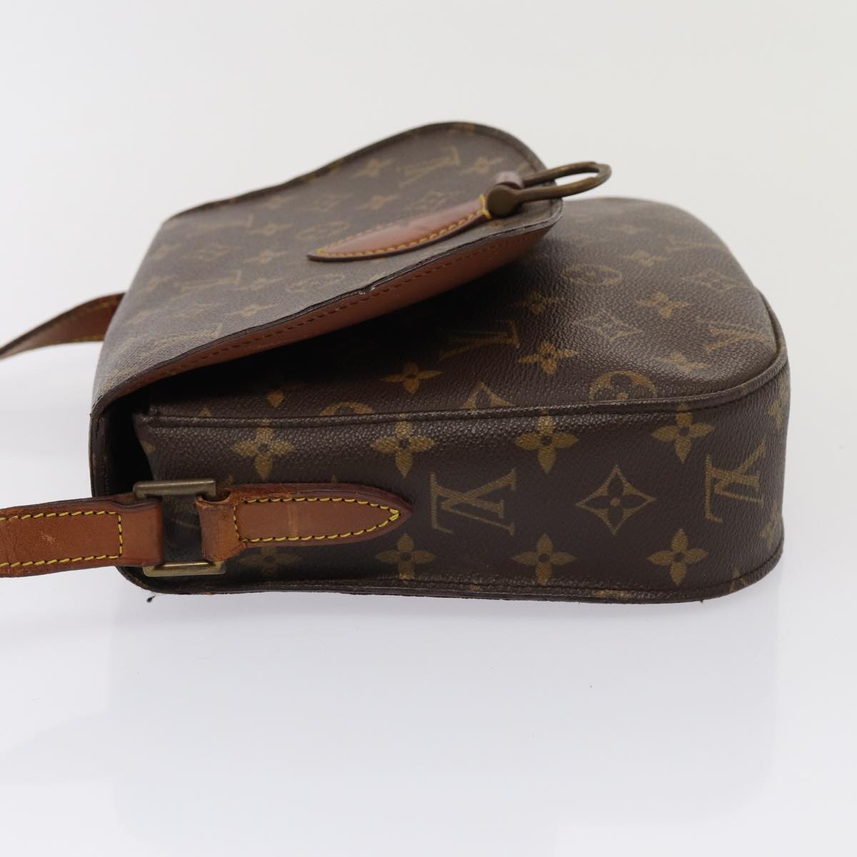 LOUIS VUITTON Monogram Saint Cloud GM Shoulder Bag M51242 LV Auth 80490