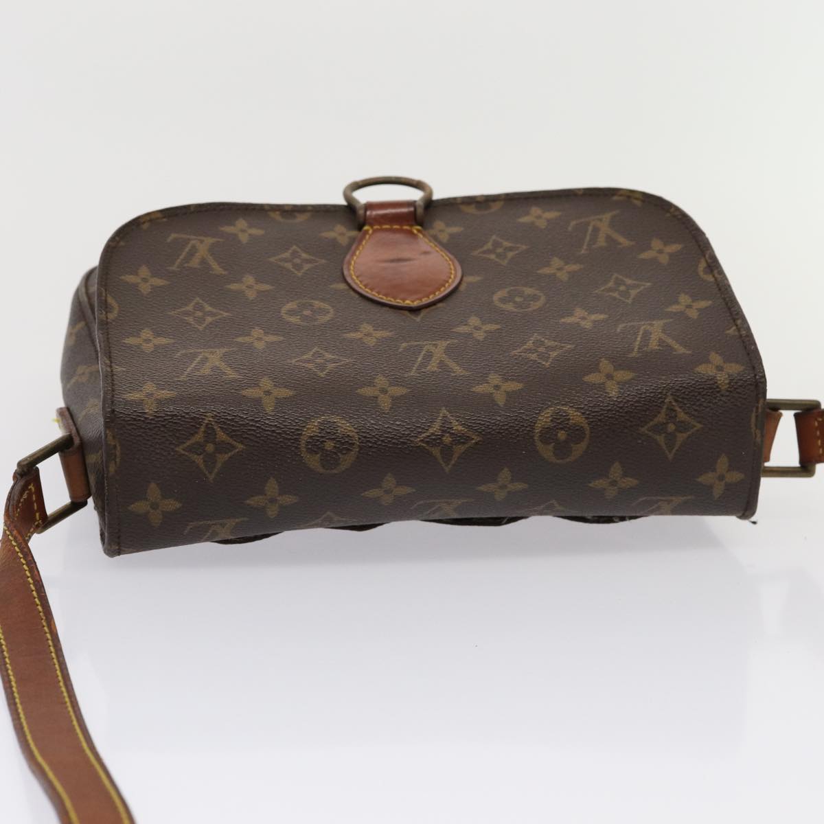 LOUIS VUITTON Monogram Saint Cloud GM Shoulder Bag M51242 LV Auth 80490