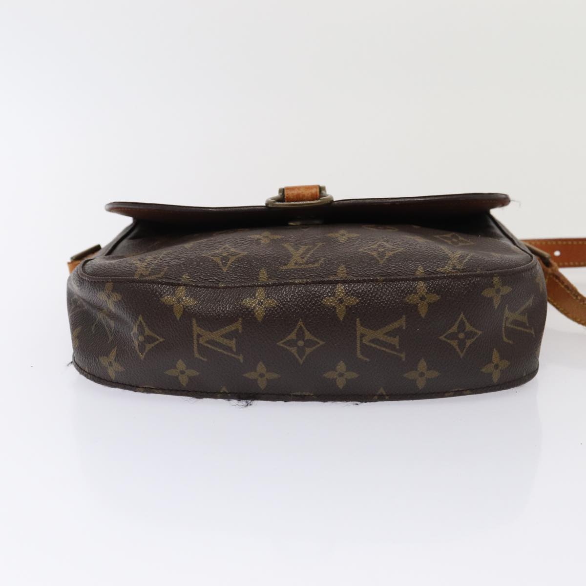 LOUIS VUITTON Monogram Saint Cloud GM Shoulder Bag M51242 LV Auth 80491