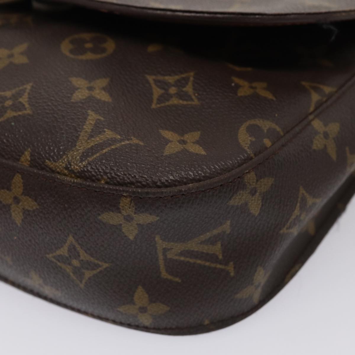 LOUIS VUITTON Monogram Saint Cloud GM Shoulder Bag M51242 LV Auth 80491