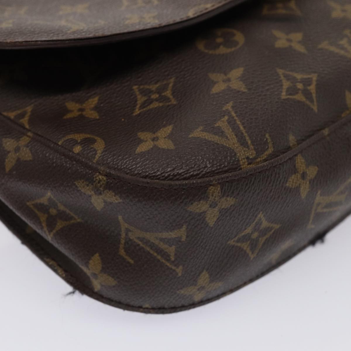 LOUIS VUITTON Monogram Saint Cloud GM Shoulder Bag M51242 LV Auth 80491