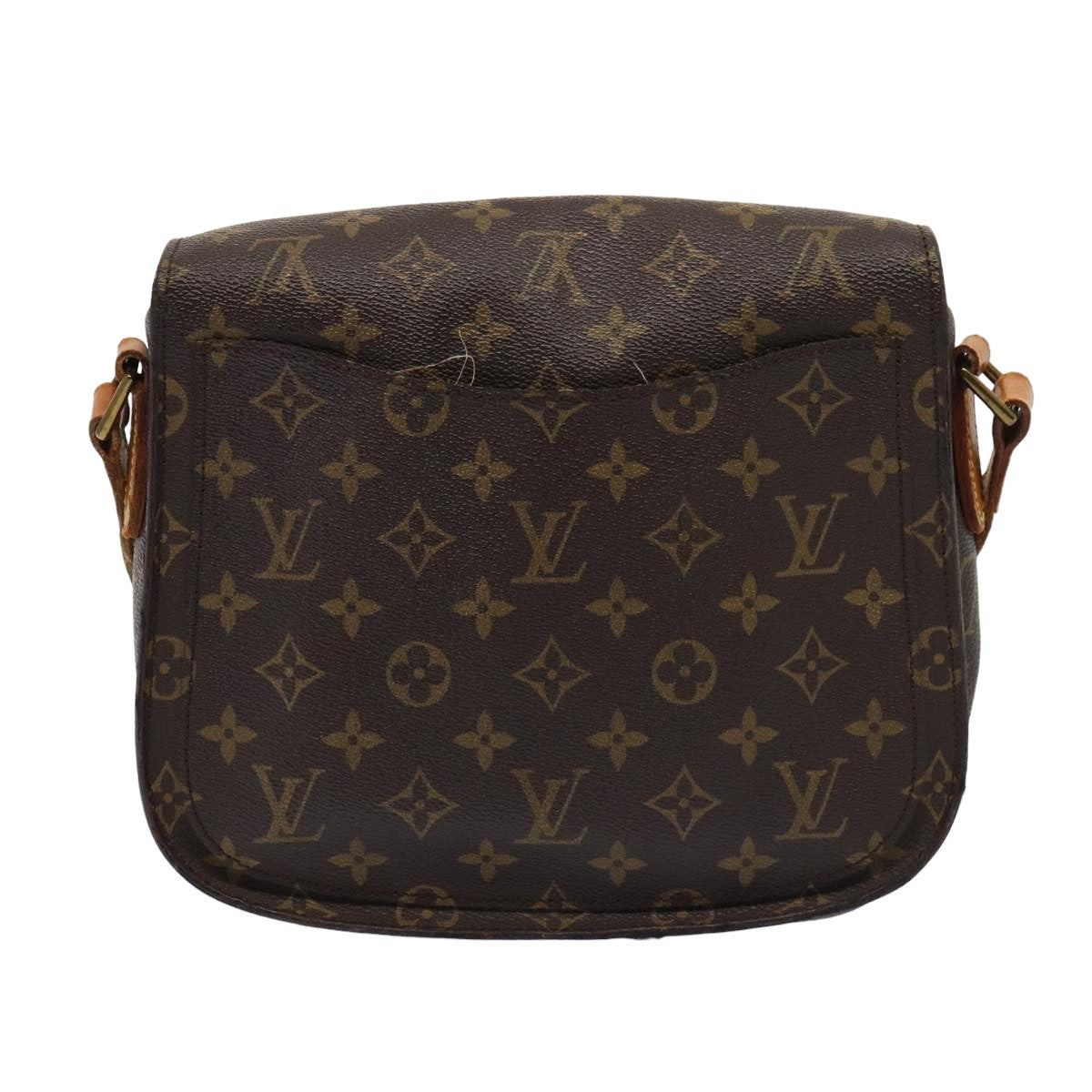 LOUIS VUITTON Monogram Saint Cloud GM Shoulder Bag M51242 LV Auth 80491