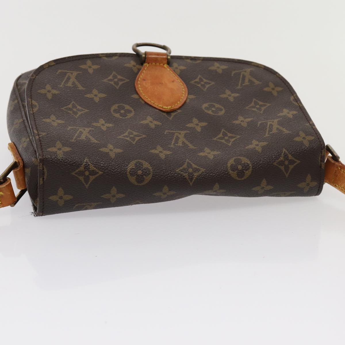 LOUIS VUITTON Monogram Saint Cloud GM Shoulder Bag M51242 LV Auth 80491