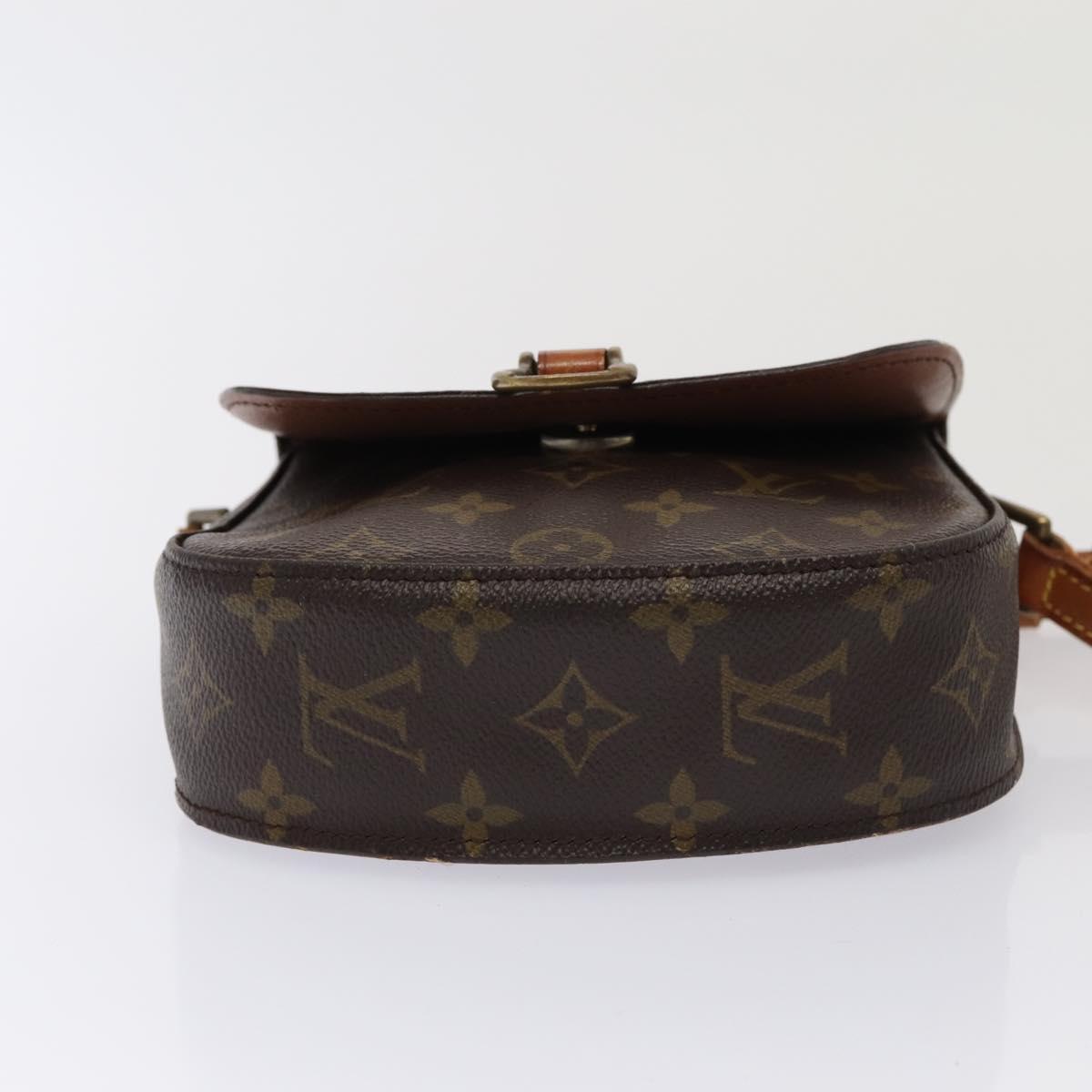 LOUIS VUITTON Monogram Saint Cloud PM Shoulder Bag M51244 LV Auth 80493