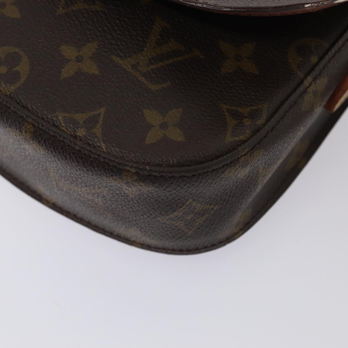 LOUIS VUITTON Monogram Saint Cloud PM Shoulder Bag M51244 LV Auth 80493