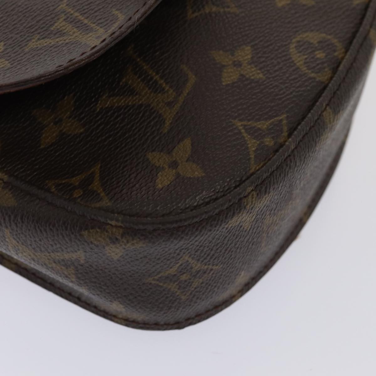 LOUIS VUITTON Monogram Saint Cloud PM Shoulder Bag M51244 LV Auth 80493