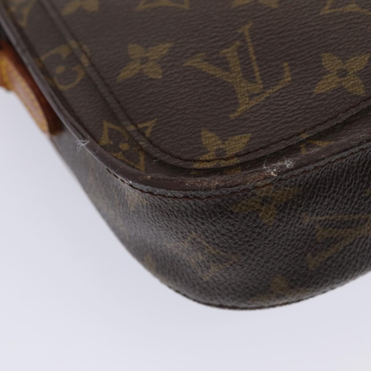 LOUIS VUITTON Monogram Saint Cloud PM Shoulder Bag M51244 LV Auth 80493