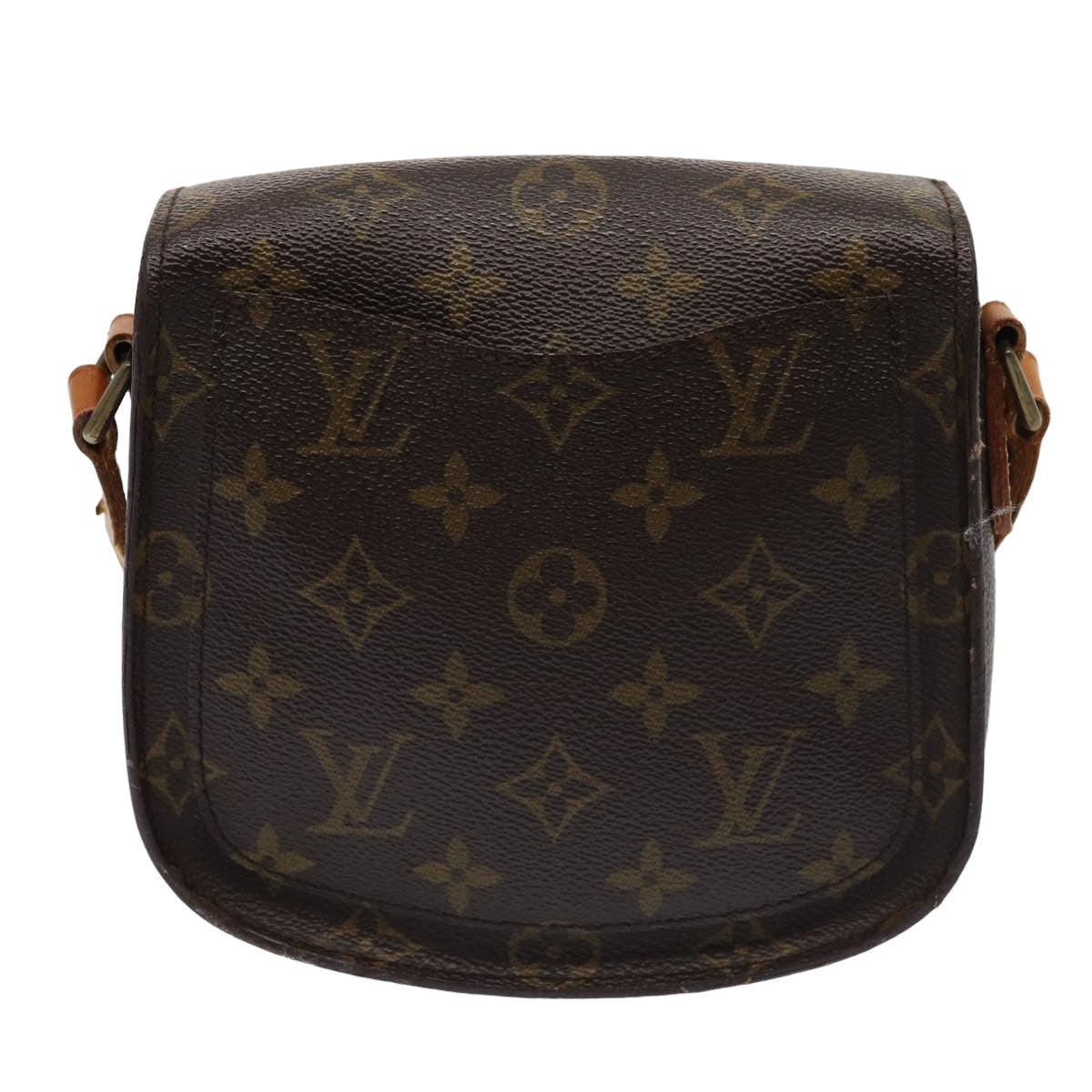 LOUIS VUITTON Monogram Saint Cloud PM Shoulder Bag M51244 LV Auth 80493