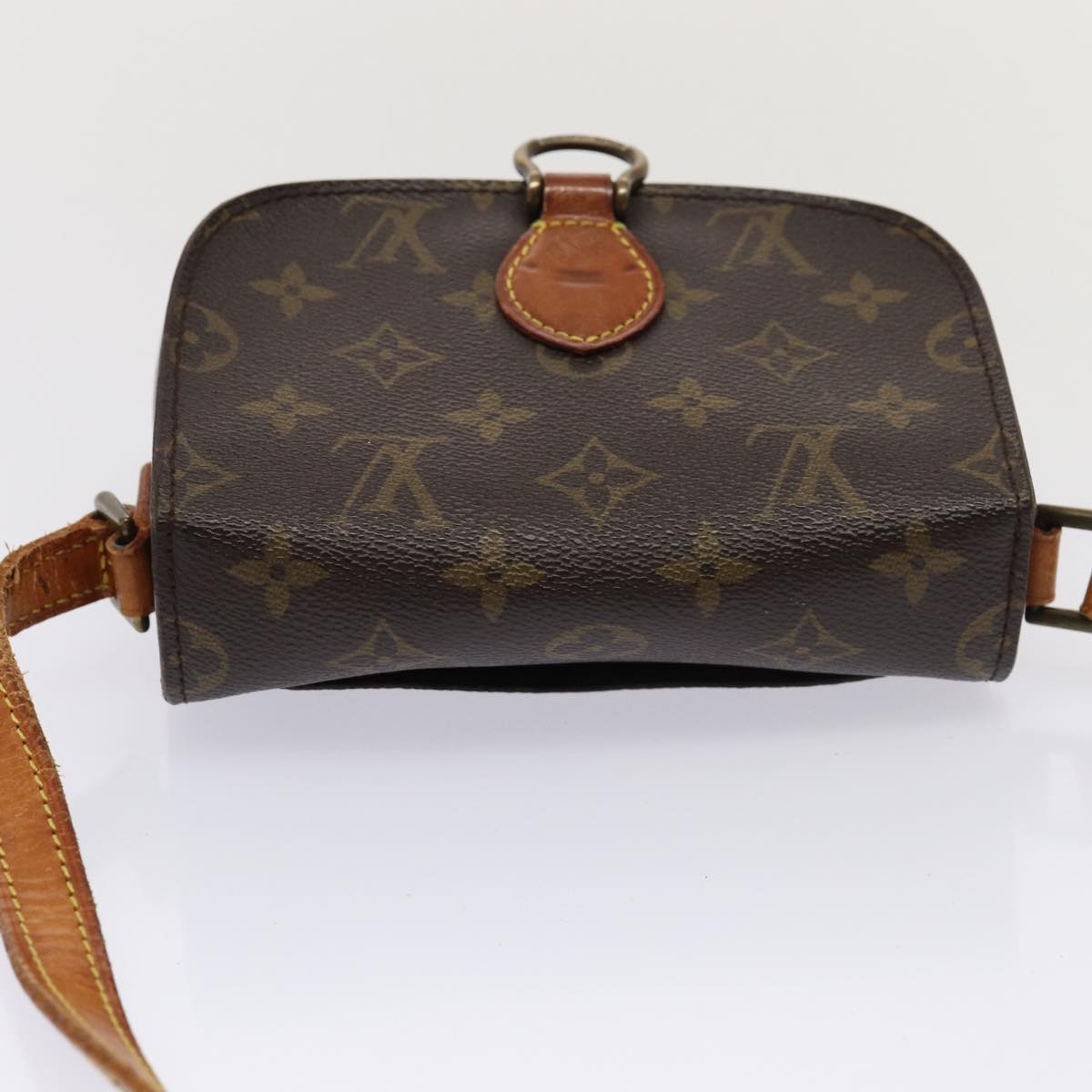 LOUIS VUITTON Monogram Saint Cloud PM Shoulder Bag M51244 LV Auth 80493