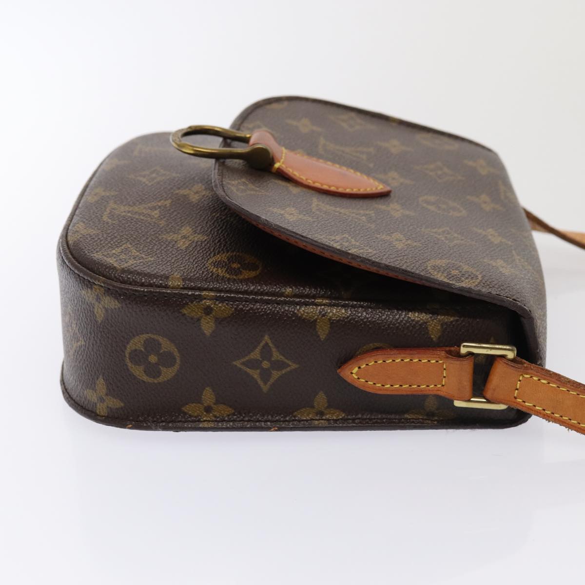 LOUIS VUITTON Monogram Saint Cloud MM Shoulder Bag M51243 LV Auth 80494