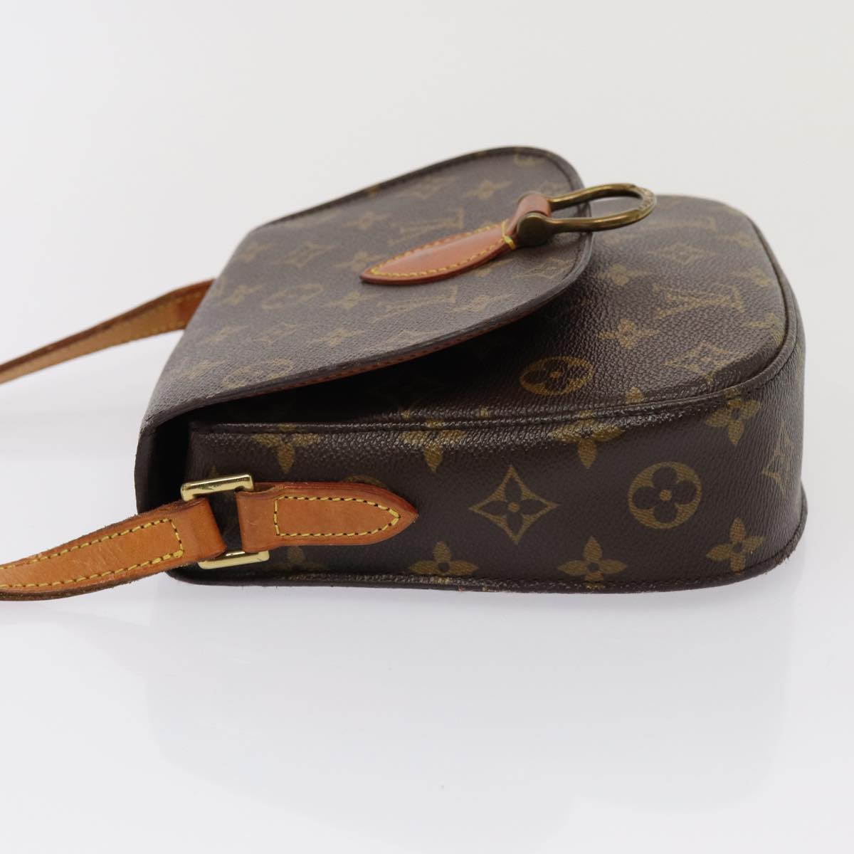 LOUIS VUITTON Monogram Saint Cloud MM Shoulder Bag M51243 LV Auth 80494