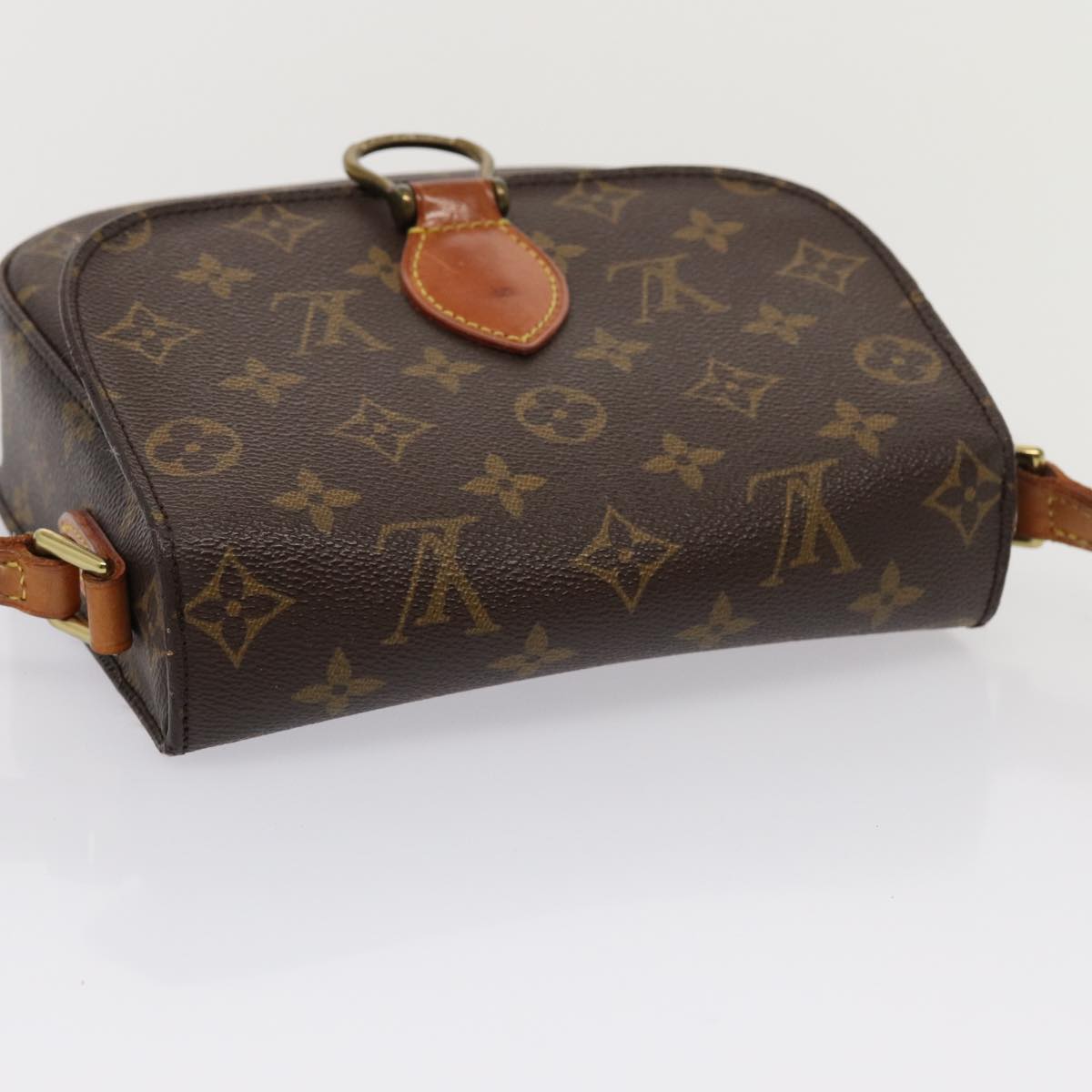 LOUIS VUITTON Monogram Saint Cloud MM Shoulder Bag M51243 LV Auth 80494