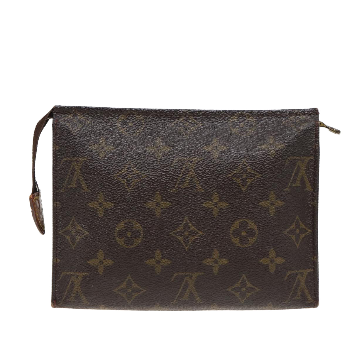 LOUIS VUITTON Monogram Poche Toilette 19 Pouch M47544 LV Auth 80495 - 0