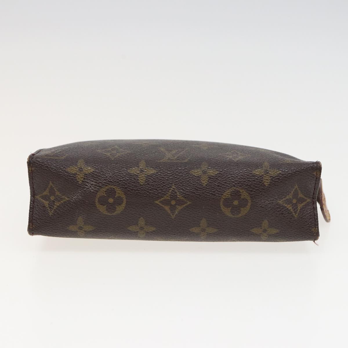 LOUIS VUITTON Monogram Poche Toilette 19 Pouch M47544 LV Auth 80495