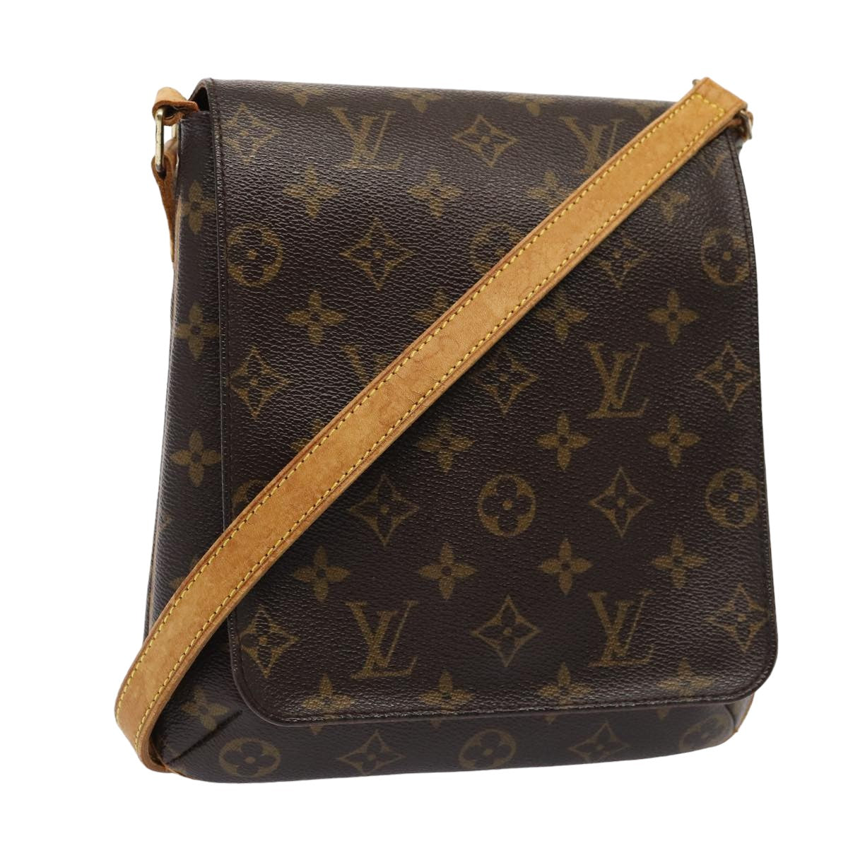 LOUIS VUITTON Monogram Musette Salsa Long Shoulder Bag M51387 LV Auth 80507