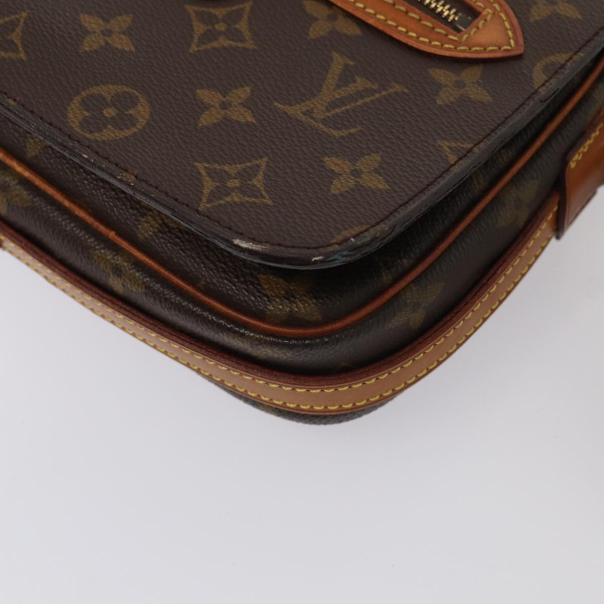 LOUIS VUITTON Monogram Saint Germain Shoulder Bag M51210 LV Auth 80508