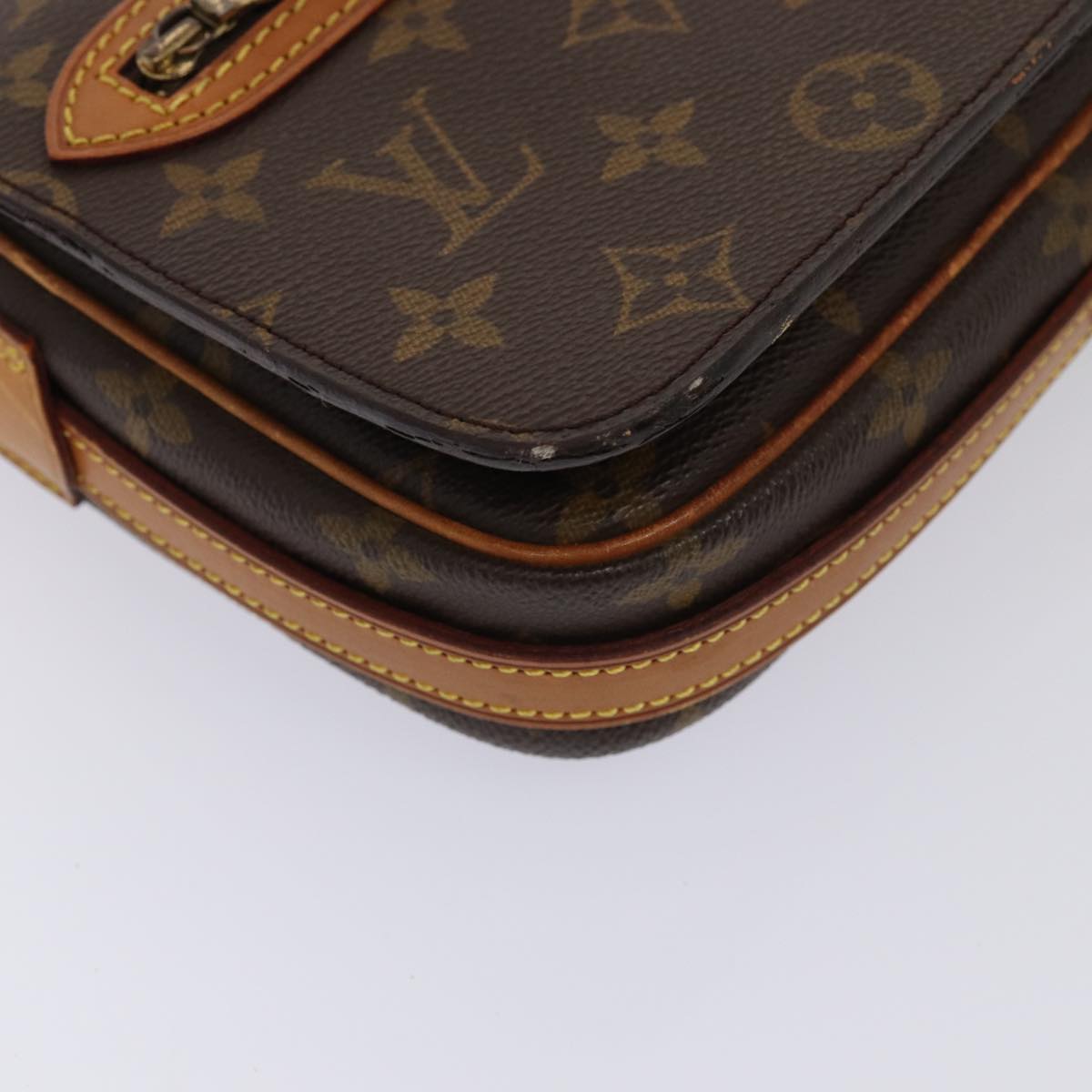 LOUIS VUITTON Monogram Saint Germain Shoulder Bag M51210 LV Auth 80508