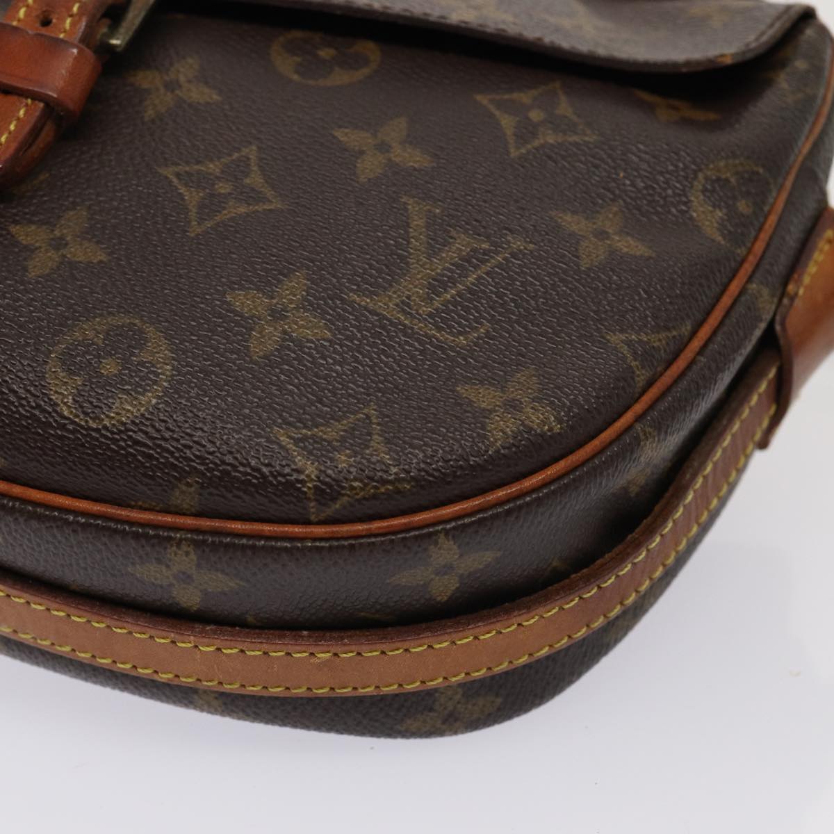 LOUIS VUITTON Monogram Jeune Fille MM Shoulder Bag M51226 LV Auth 80510