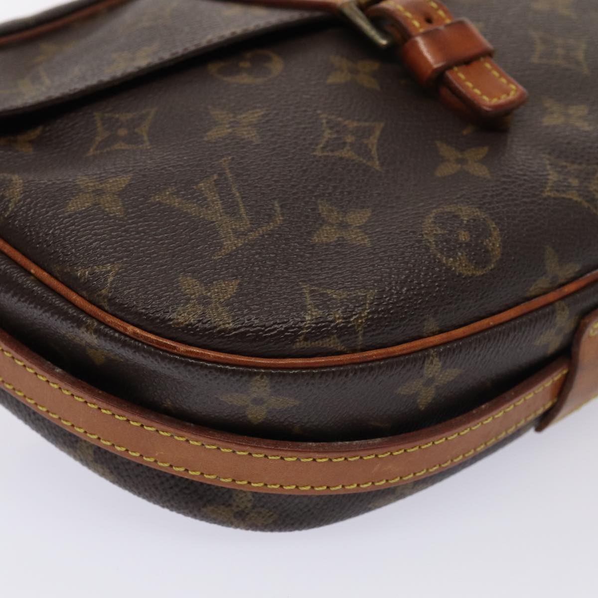 LOUIS VUITTON Monogram Jeune Fille MM Shoulder Bag M51226 LV Auth 80510