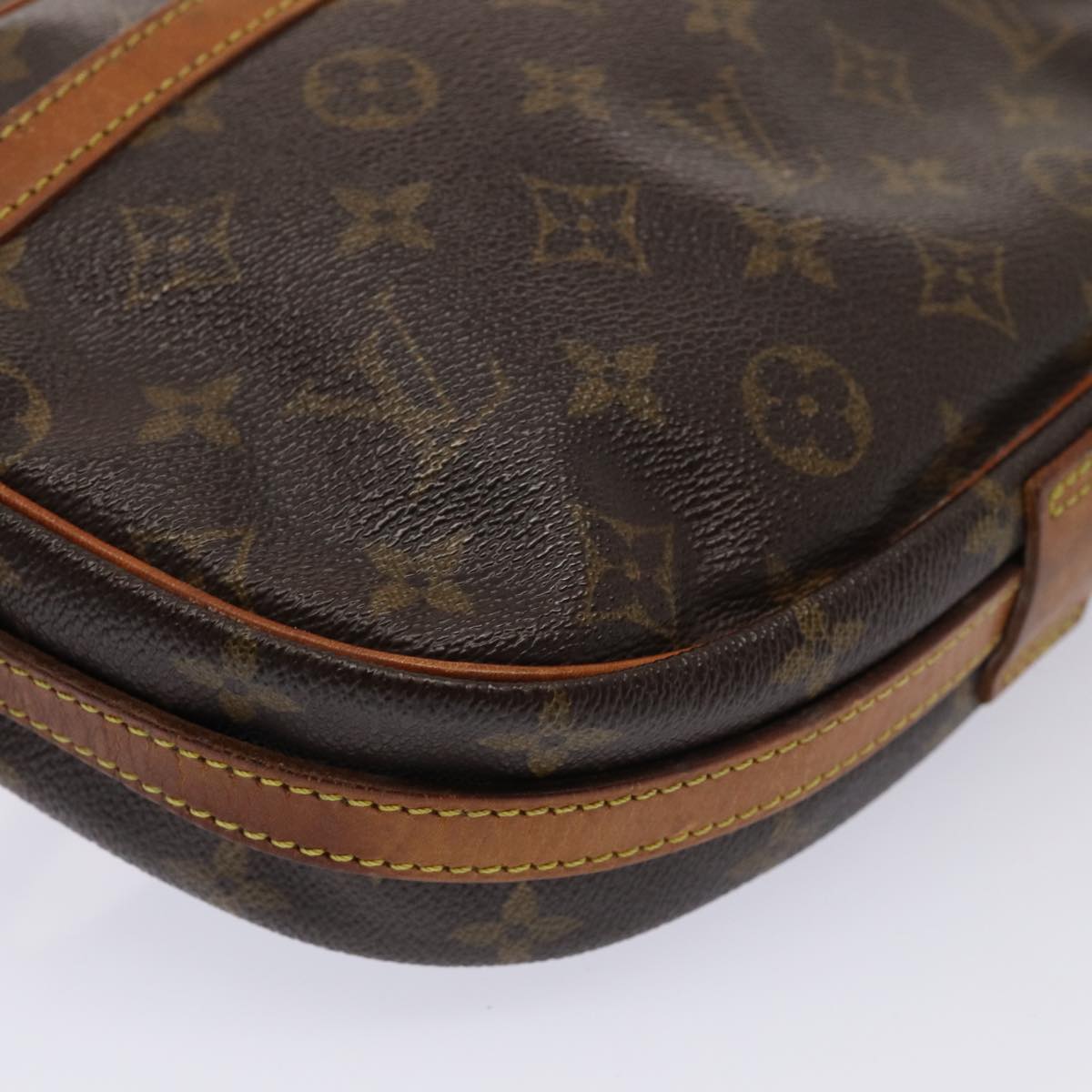 LOUIS VUITTON Monogram Jeune Fille MM Shoulder Bag M51226 LV Auth 80510