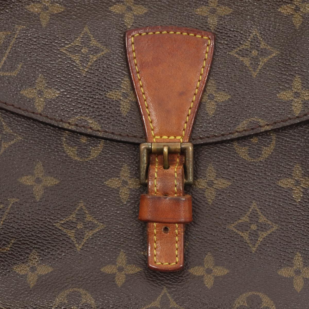 LOUIS VUITTON Monogram Jeune Fille MM Shoulder Bag M51226 LV Auth 80510